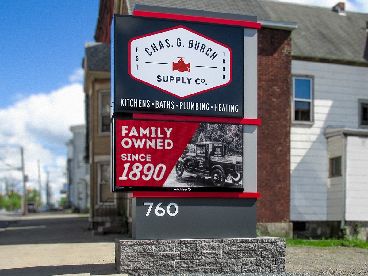 Chas G. Burch Supply Co.; 8mm, 4'5" x 8'3", Schenectady, NY
