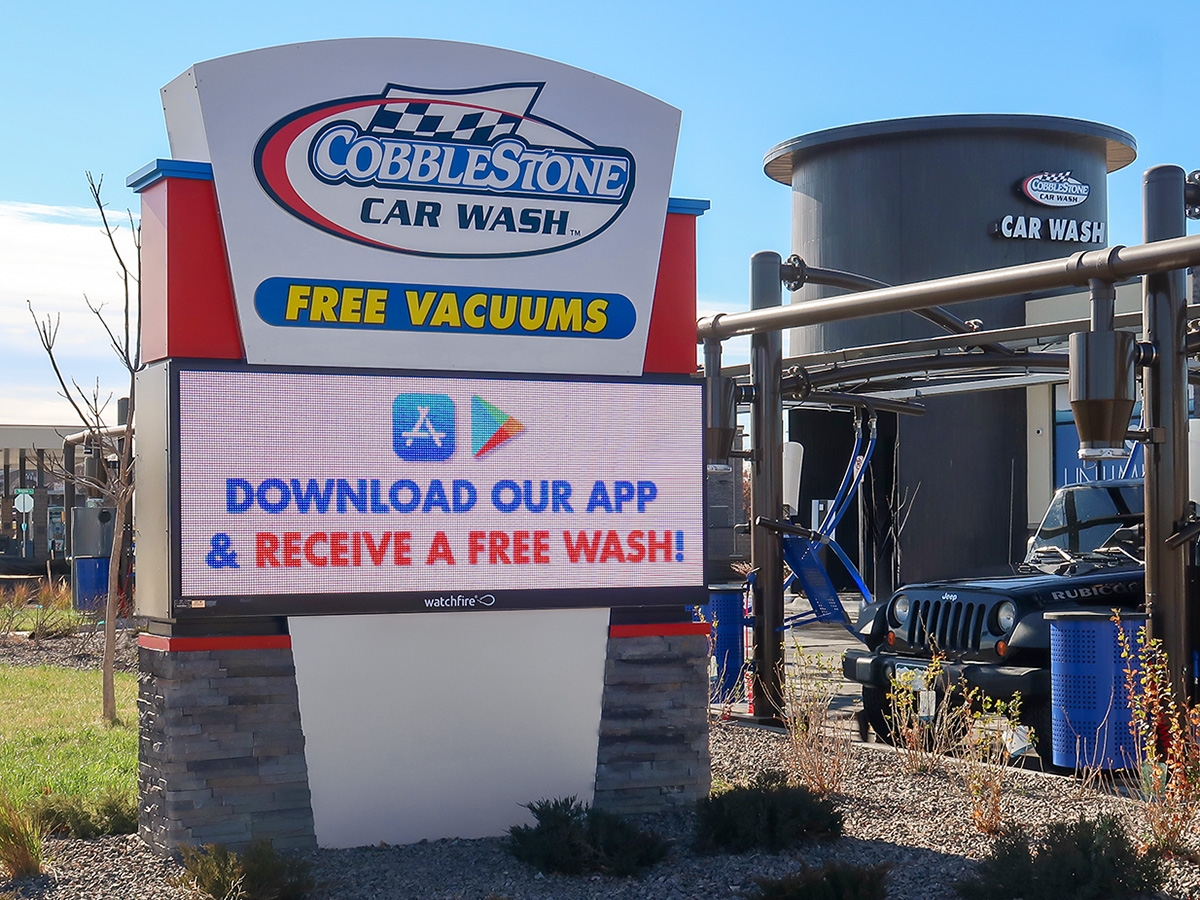 Cobblestone Auto Wash; 10mm, 3'5" x 8'3", Lakewood, CO
