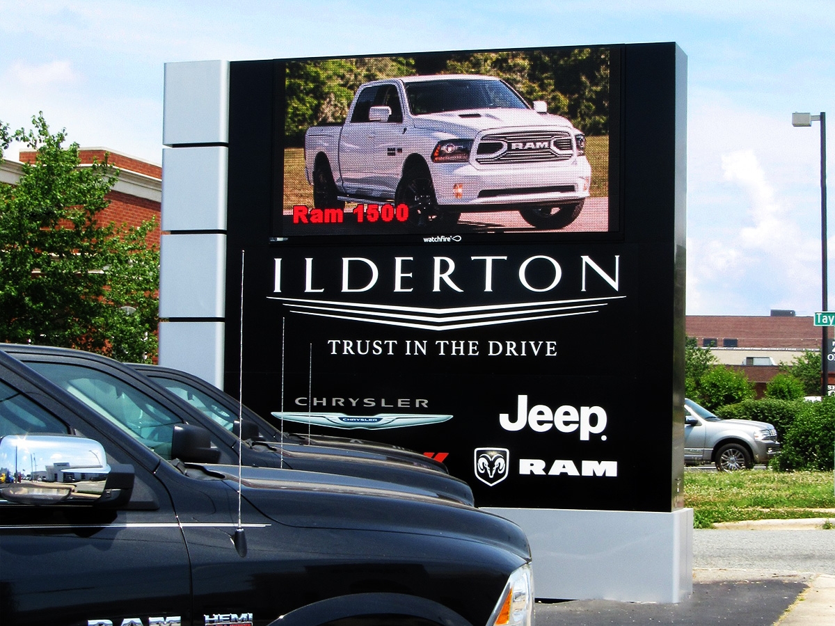 Ilderton Dodge Chrysler Jeep Ram; 10mm, 5'5"x 10'3", High Point, NC