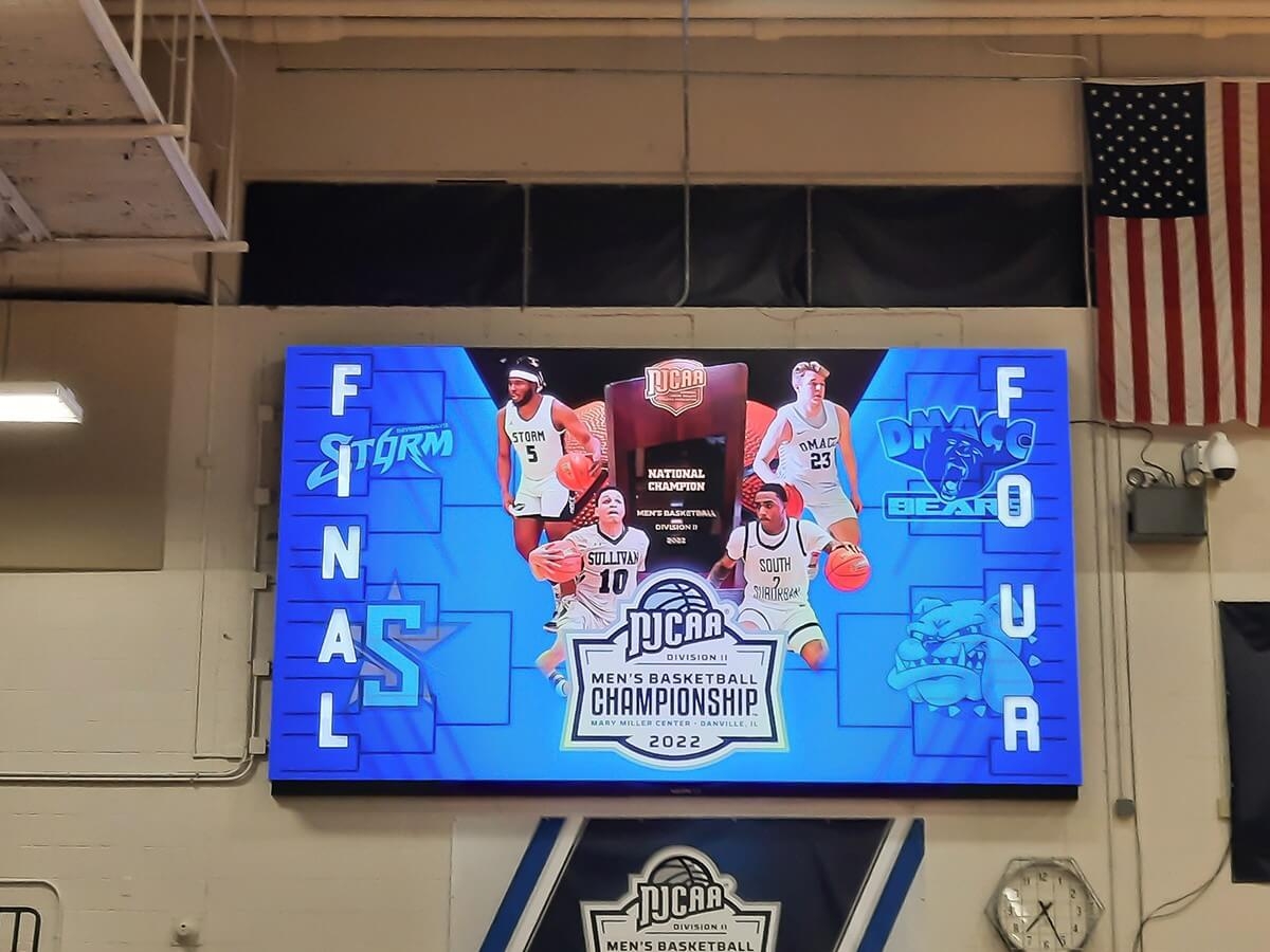 Mary Miller Gymnasium at Danville Area Community College; Indoor 3.9mm, 9'6" x 17', Danville, IL