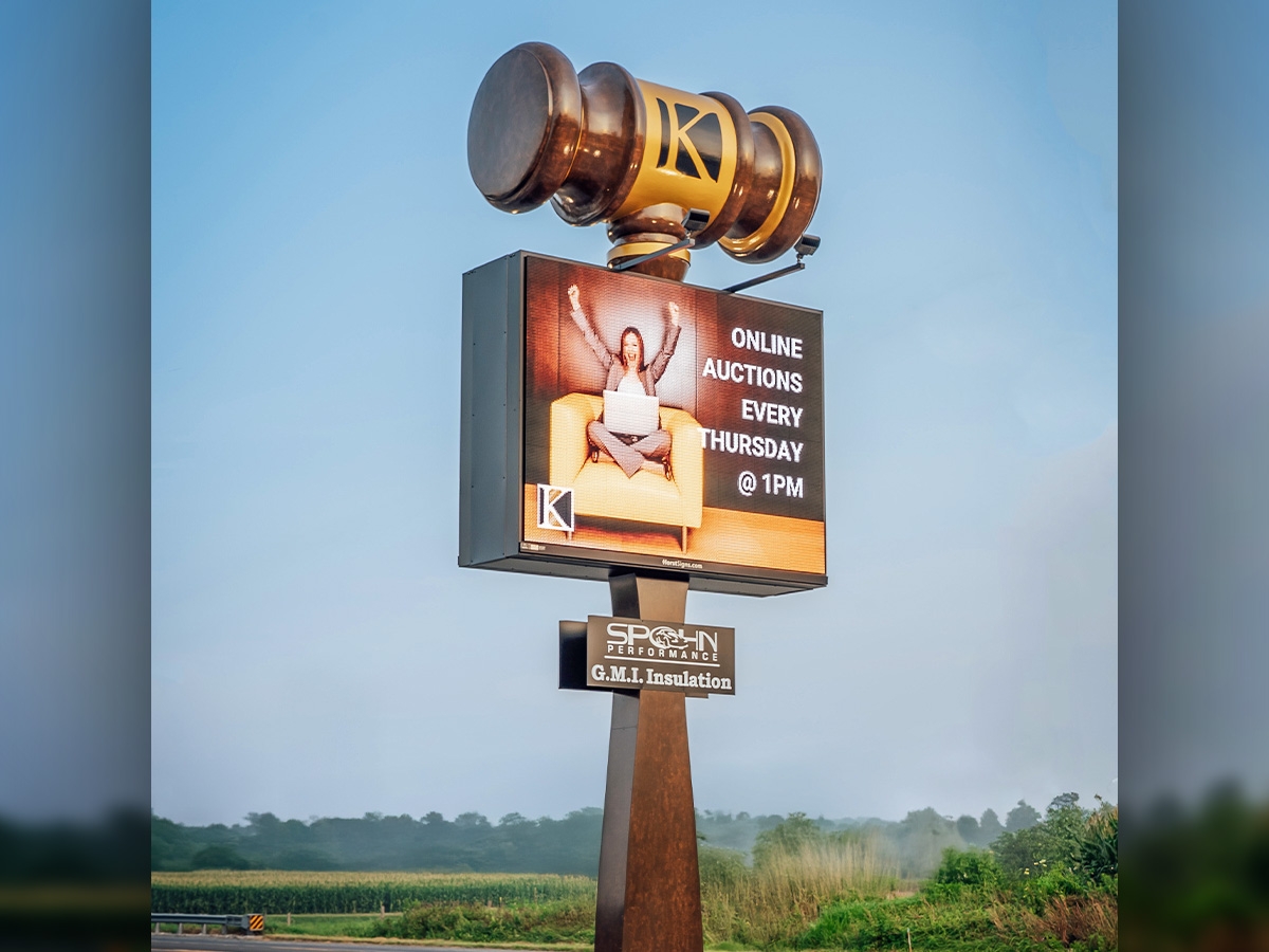 Kleinfelter's Auction; 10mm, 6'5" x 8'3", Myerstown, PA